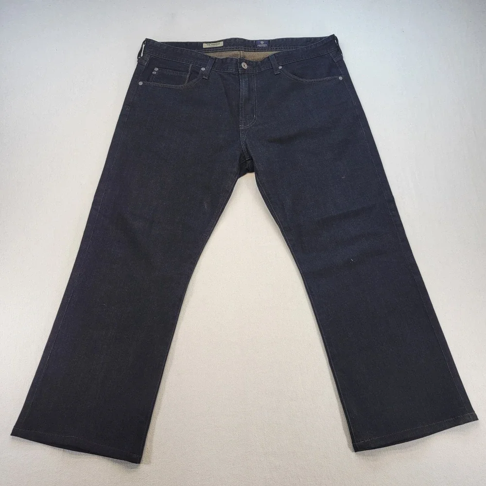 AG Adriano Goldschmied Jeans Mens 36x27 Blue The Protege Straight Leg Denim